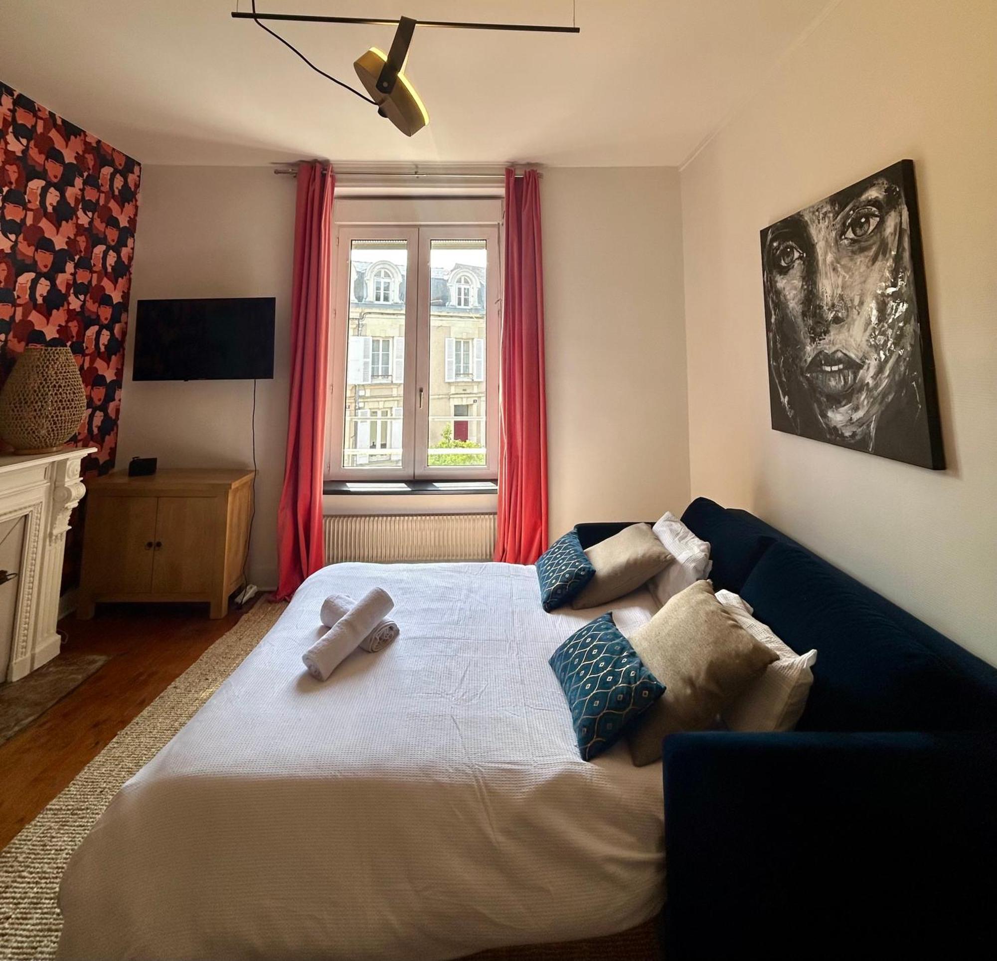 Le Botanica Bel Appartement Situe A 5 Min De La Gare D'אנז'ה מראה חיצוני תמונה